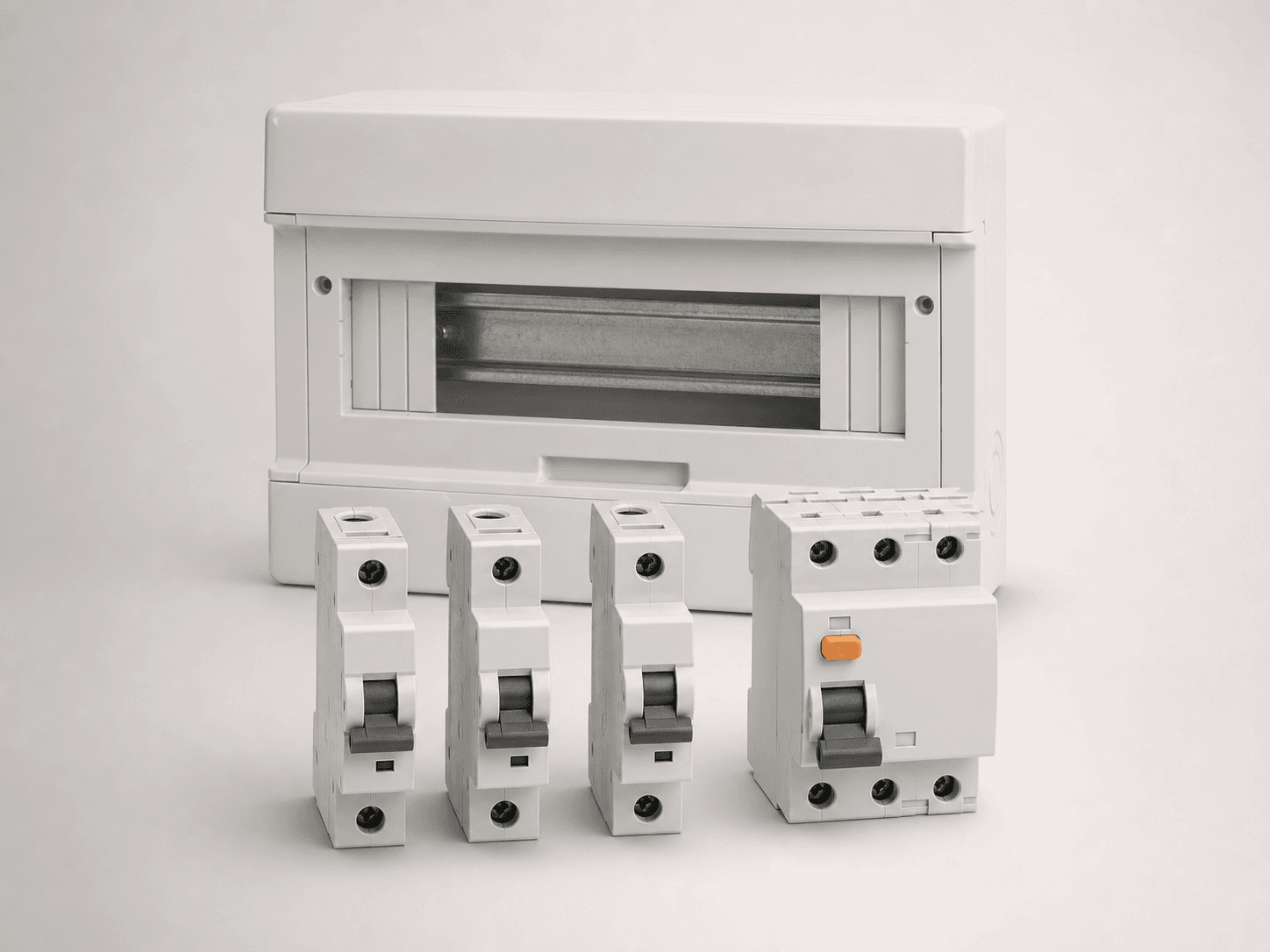 Circuit breakers and electrical distribution protection devices