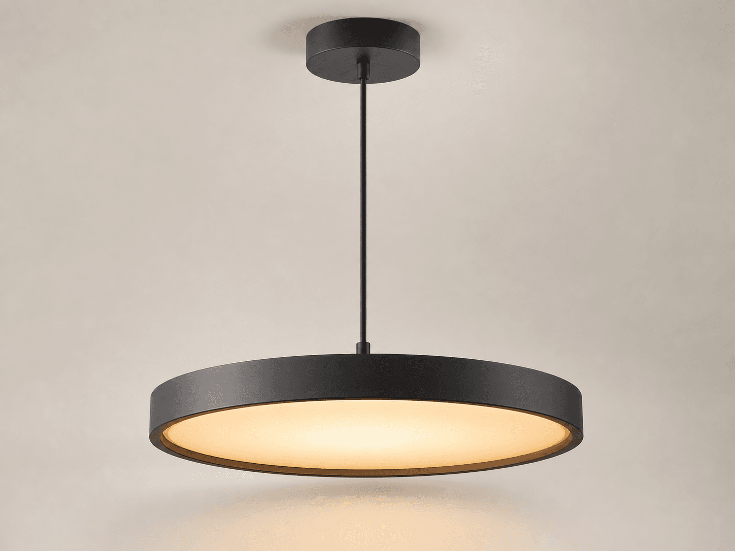 Illustrative illuminated decorative LED pendant light
