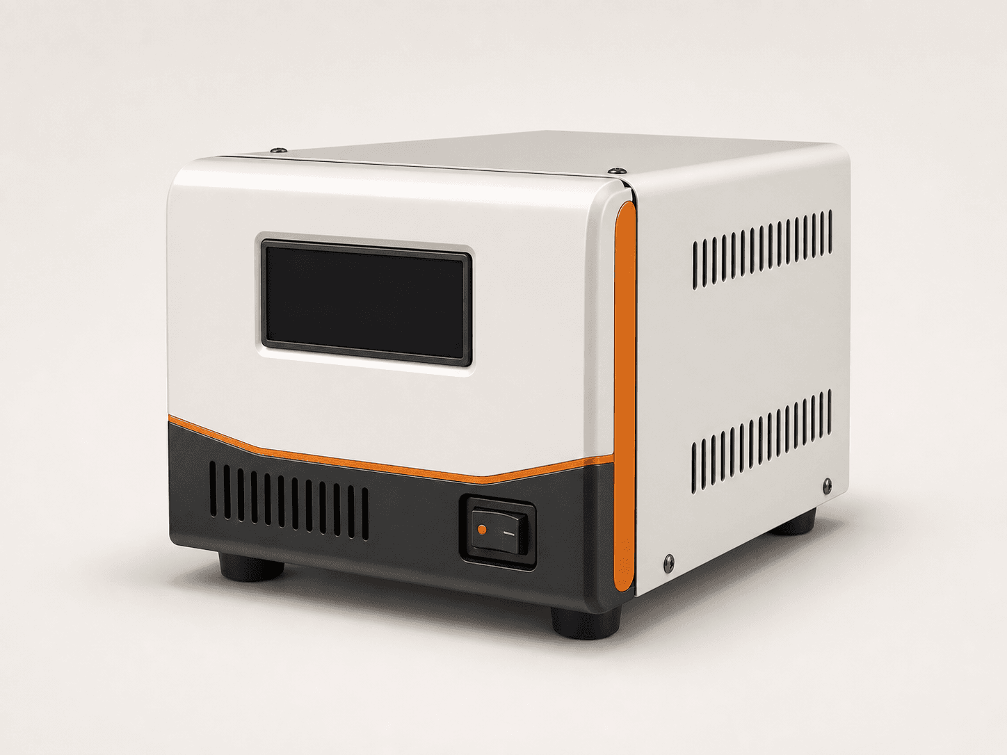 Illustrative compact household voltage stabilizer